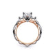 Verragio Three-Stone Pear Engagement Ring