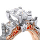 Verragio Three-Stone Pear Engagement Ring