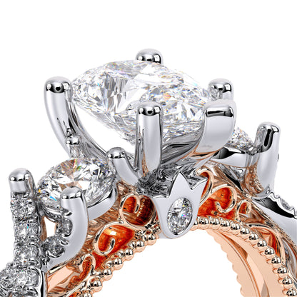 Verragio Three-Stone Pear Engagement Ring