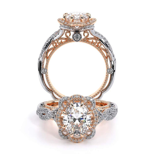 Verragio Halo Oval Engagement Ring