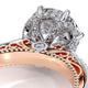 Verragio Pave Round Engagement Ring