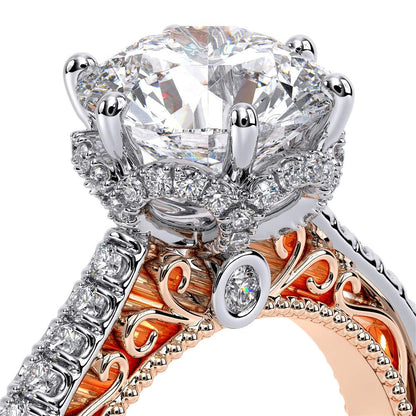 Verragio Pave Round Engagement Ring