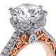 Verragio Pave Round Engagement Ring