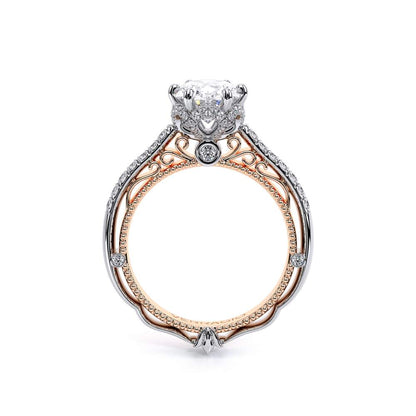Verragio Pave Oval Engagement Ring