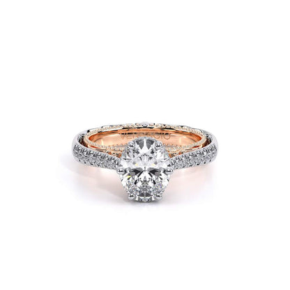 Verragio Pave Oval Engagement Ring