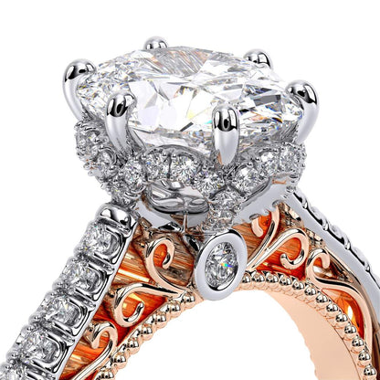 Verragio Pave Oval Engagement Ring