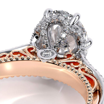 Verragio Pave Oval Engagement Ring