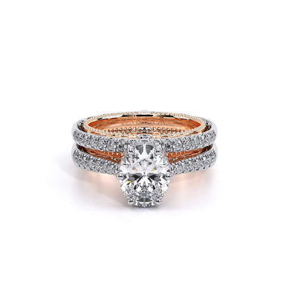 Verragio Pave Oval Engagement Ring