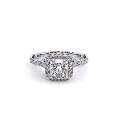 Verragio Halo Princess Engagement Ring