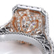 Verragio Halo Princess Engagement Ring