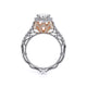 Verragio Halo Pear Engagement Ring