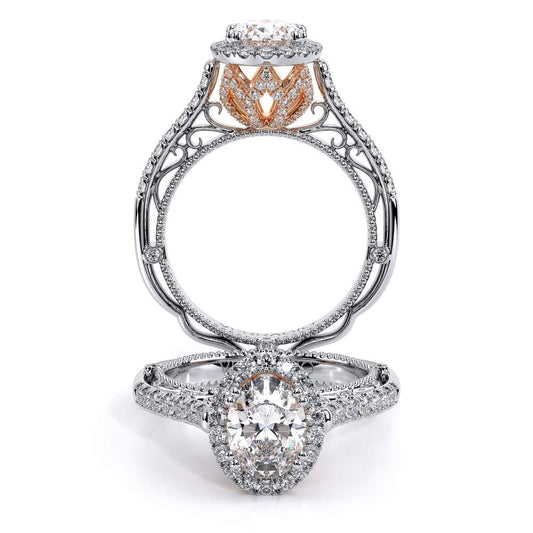 Verragio Halo Oval Engagement Ring