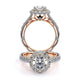 Verragio Halo Round Engagement Ring