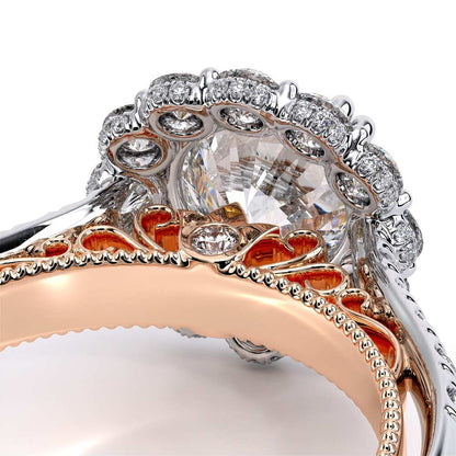Verragio Halo Round Engagement Ring