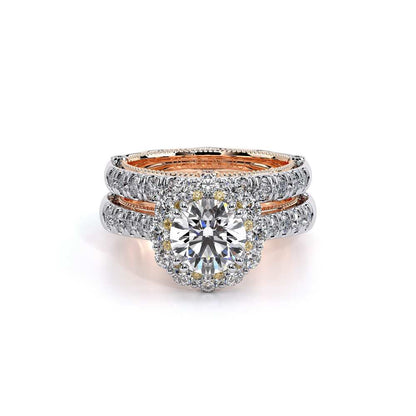Verragio Halo Round Engagement Ring