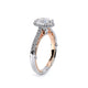 Verragio Halo Oval Engagement Ring