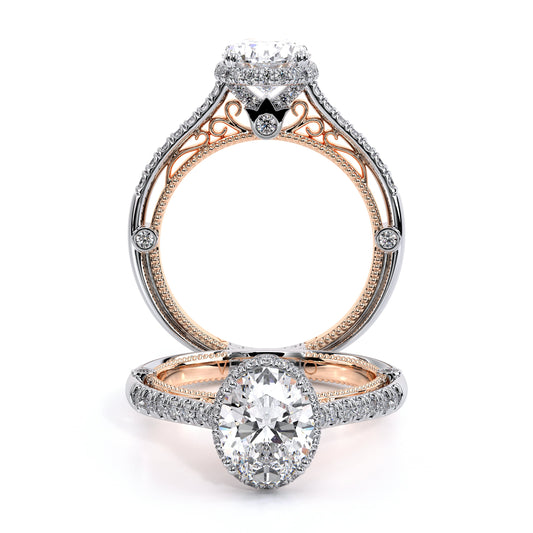 Verragio Halo Oval Engagement Ring