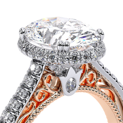 Verragio Halo Oval Engagement Ring