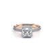 Verragio Halo Princess Engagement Ring