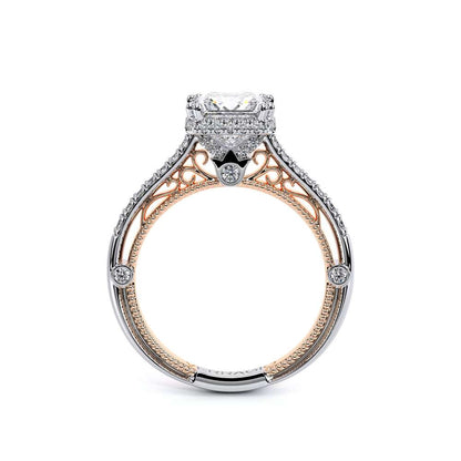 Verragio Halo Princess Engagement Ring