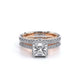 Verragio Halo Princess Engagement Ring