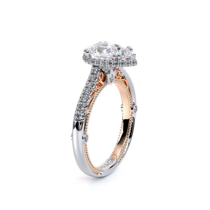 Verragio Halo Pear Engagement Ring