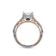 Verragio Halo Pear Engagement Ring