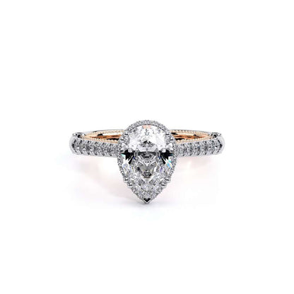 Verragio Halo Pear Engagement Ring