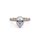 Verragio Halo Pear Engagement Ring