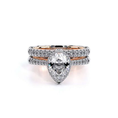 Verragio Halo Pear Engagement Ring