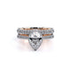 Verragio Halo Pear Engagement Ring