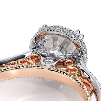 Verragio Halo Round Engagement Ring