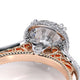 Verragio Halo Round Engagement Ring