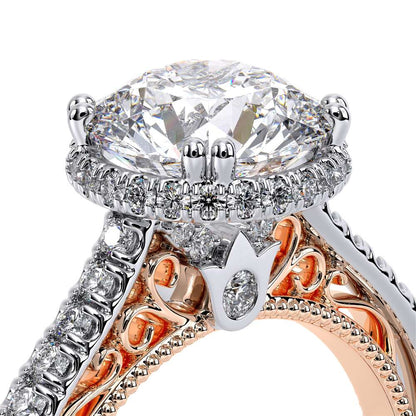 Verragio Halo Round Engagement Ring