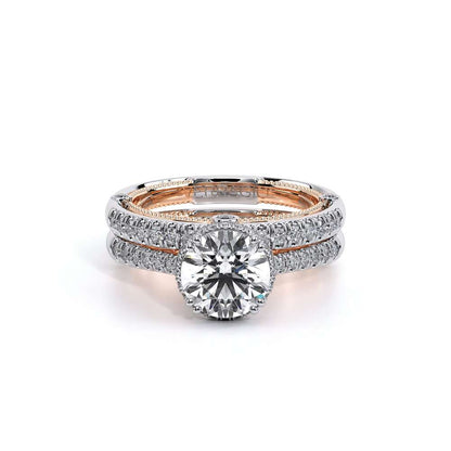 Verragio Halo Round Engagement Ring
