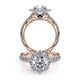 Verragio Halo Round Engagement Ring