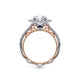 Verragio Halo Round Engagement Ring