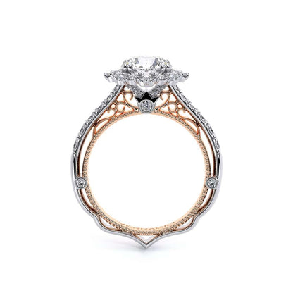 Verragio Halo Round Engagement Ring