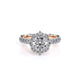 Verragio Halo Round Engagement Ring