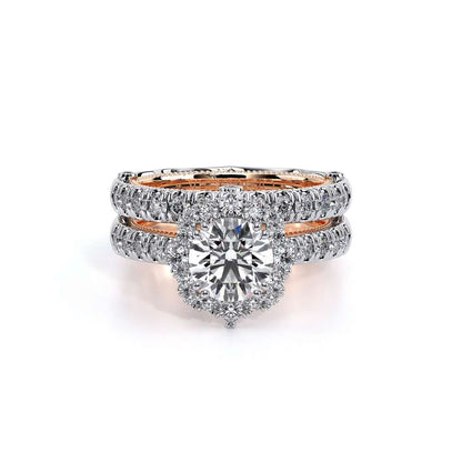 Verragio Halo Round Engagement Ring