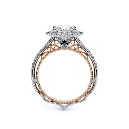 Verragio Halo Princess Engagement Ring