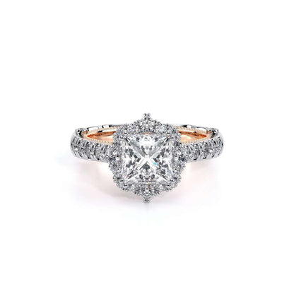 Verragio Halo Princess Engagement Ring