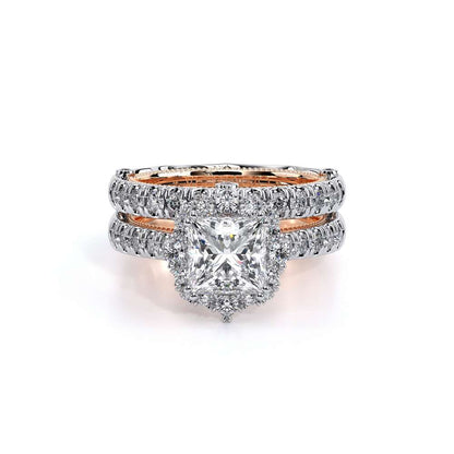 Verragio Halo Princess Engagement Ring