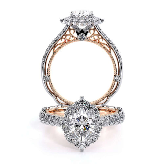 Verragio Halo Oval Engagement Ring