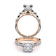 Verragio Vintage Princess Engagement Ring