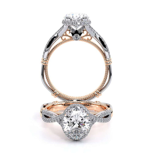 Verragio Halo Oval Engagement Ring