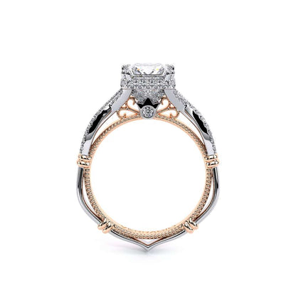 Verragio Halo Princess Engagement Ring