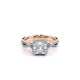 Verragio Halo Princess Engagement Ring