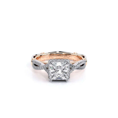 Verragio Halo Princess Engagement Ring