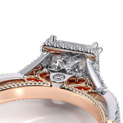 Verragio Halo Princess Engagement Ring
